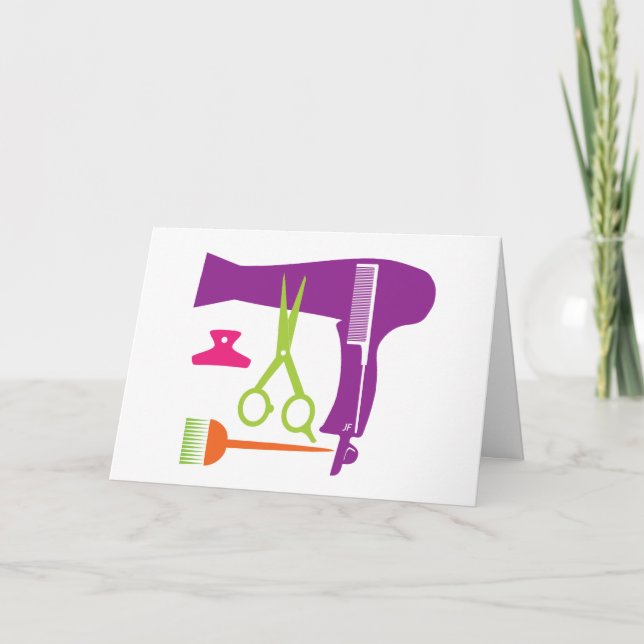 Tarjeta Herramientas de los peinados (Anverso)