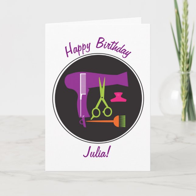 Tarjeta Herramientas de los peinados (Anverso)