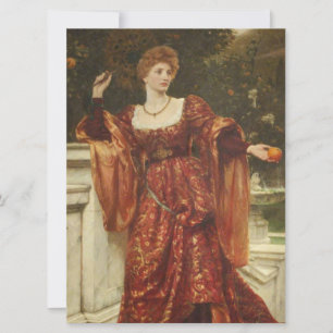 Tarjeta Hesperia (por Frank Dicksee)