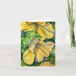 Tarjeta Hibiscus