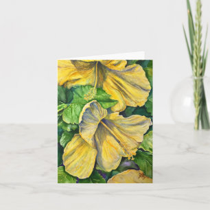 Tarjeta Hibiscus