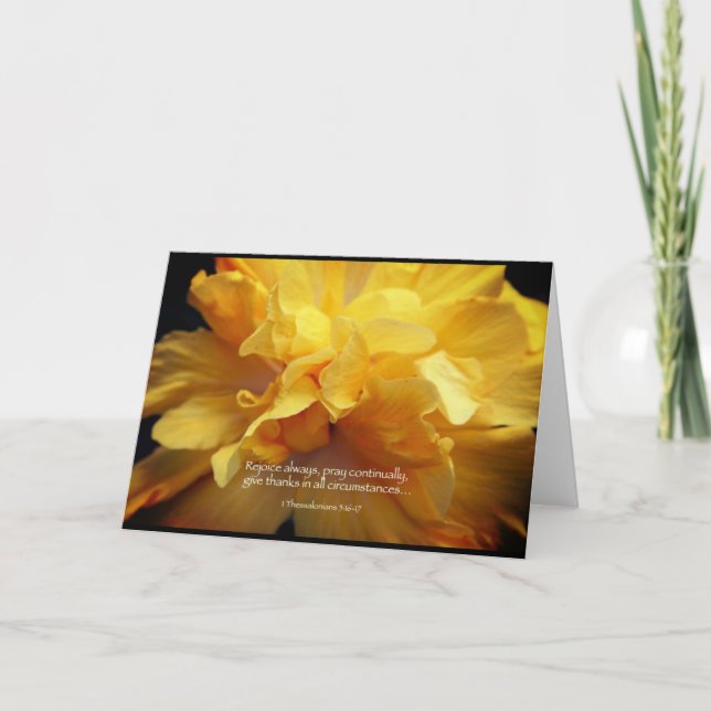 Tarjeta Hibiscus (Anverso)