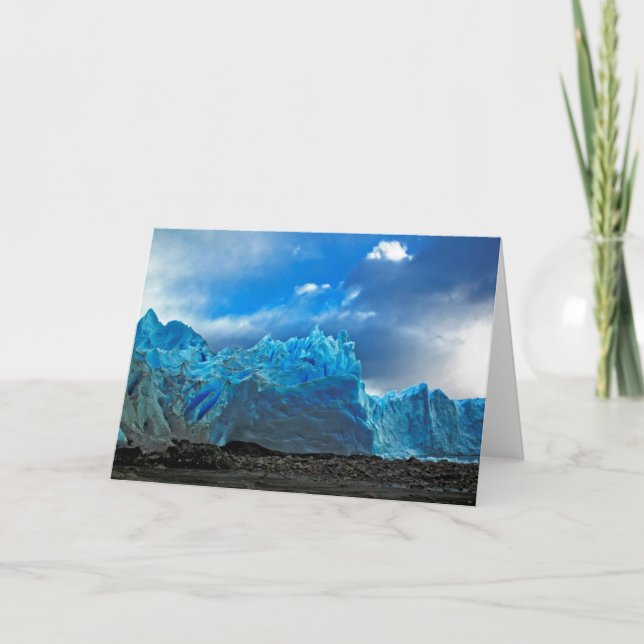 Tarjeta Hielo azul - Perito Moreno (Anverso)