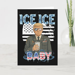 Tarjeta Hielo Por Trump Divertido 