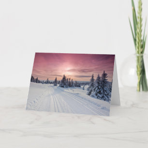 Tarjeta Hielo y nieve Lillehammer, Noruega
