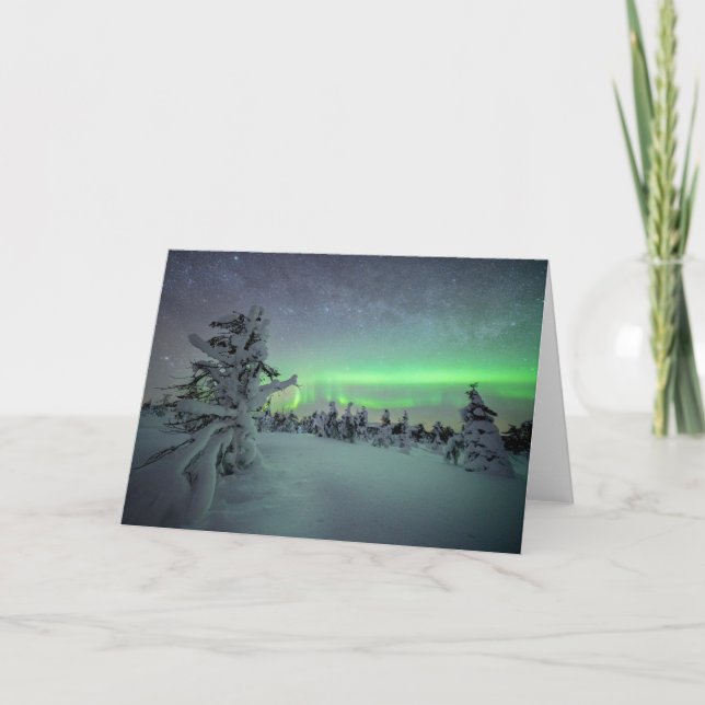 Tarjeta Hielo y nieve | Parque nacional Pallas-Yllastuntur (Anverso)