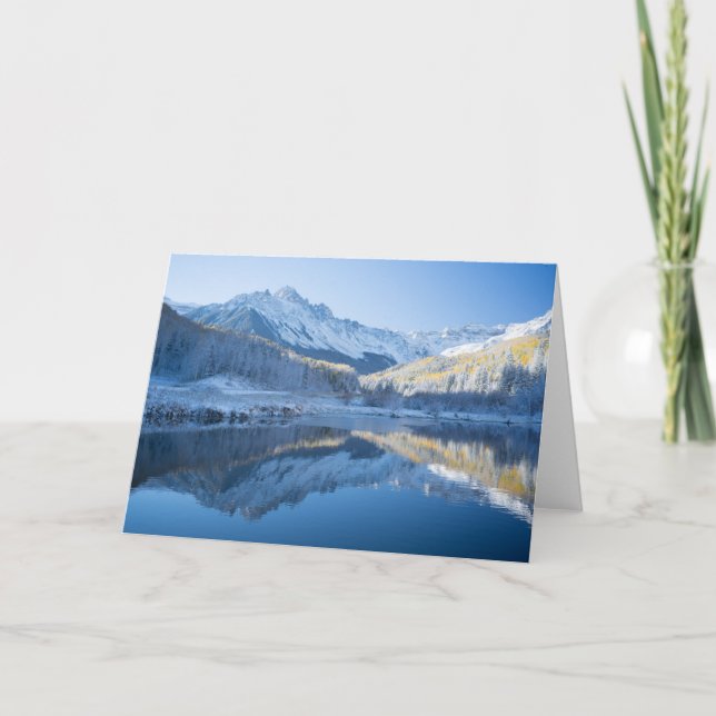 Tarjeta Hielo y nieve | Silverton, Colorado (Anverso)