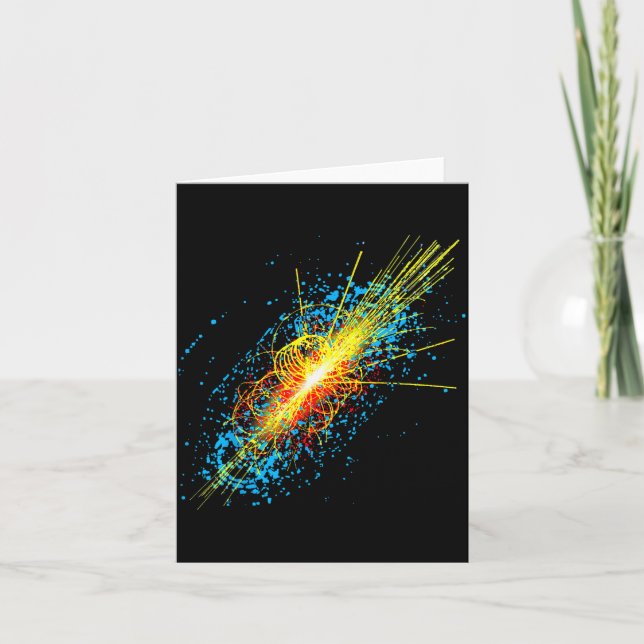 Tarjeta Higgs Boson Particle Quantum Theory Sci Fi Shirt F (Anverso)