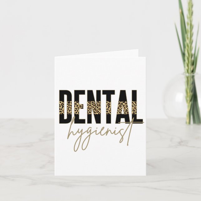 Tarjeta Higienista dental | Higienista Dental Registrada p (Anverso)