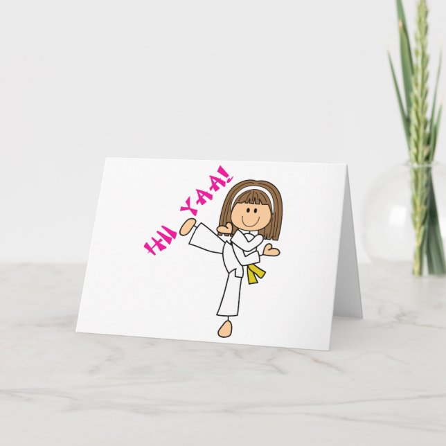 Tarjeta Hii Yaa Karate (Anverso)