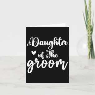 Tarjeta Hija De La Fiesta De La Boda De Los Madres Que Coi