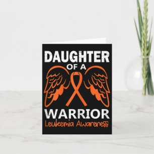 Tarjeta Hija De Un Guerrero Ganador De Conciencia Por Leuc