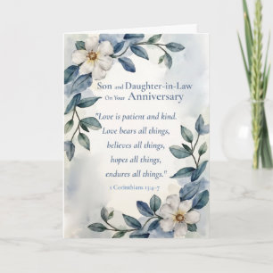 Tarjeta Hija Política Aniversario Religioso Amor