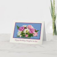 Hija política, cumpleaños, floral, Rosas
