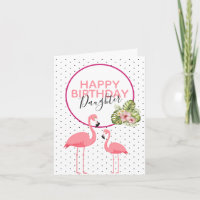 Hija trópica de flamencos tropicales