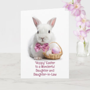 Tarjeta Hija y Nuera Esposa Pascua