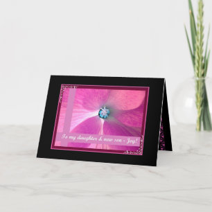 Tarjeta HIJA y NUEVO HIJO - Boda felicitaciones