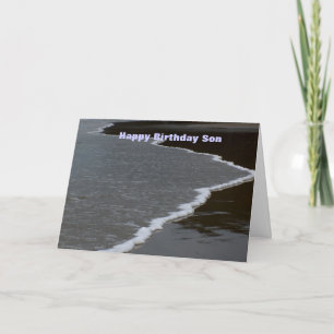 Tarjeta Hijo del feliz cumpleaños