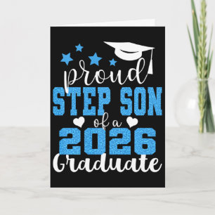Tarjeta Hijo Orgulloso de la Graduación de 2026
