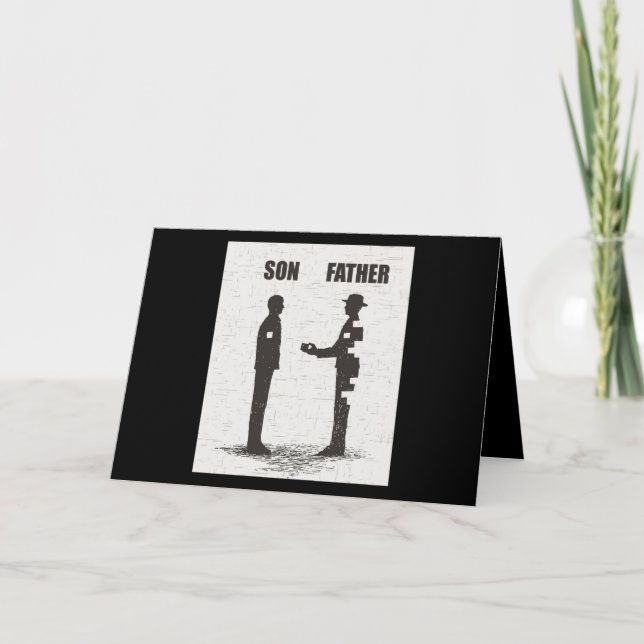 Tarjeta Hijo y Padre (Anverso)