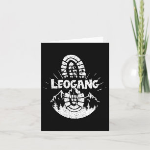 Tarjeta Hiker Leogang Sheimerburger Land Austria Vacacione