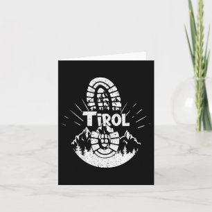Tarjeta Hiker Tirol Austria Vacaciones de Tirol