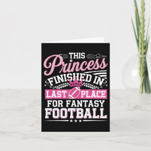 Tarjeta Hilarante castigo por pérdida de fútbol de fantasí