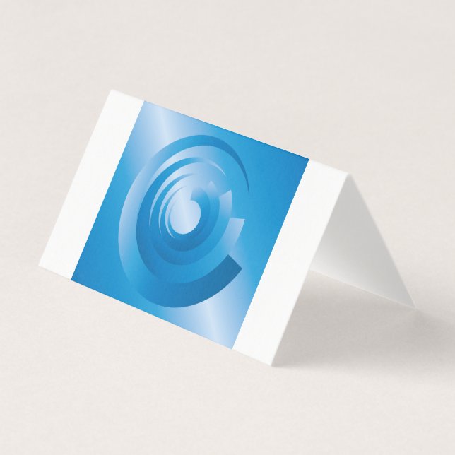 Tarjeta hilatura de colores de cielo (Anverso)