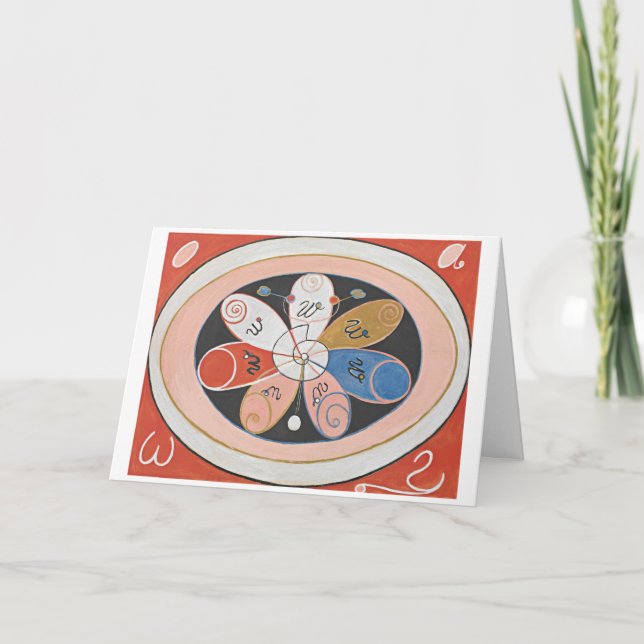 tarjeta Hilma af Klint (Anverso)