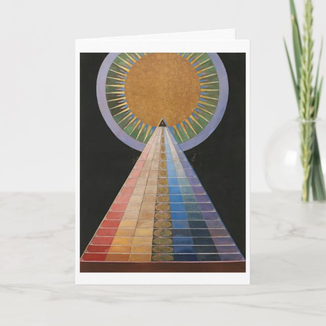 tarjeta Hilma af Klint (Anverso)