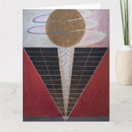 Tarjeta Hilma Af Klint, Altarpiece Nº 2, Resumen de Arte