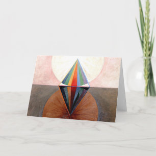 Tarjeta Hilma Af Klint El Cisne No 12