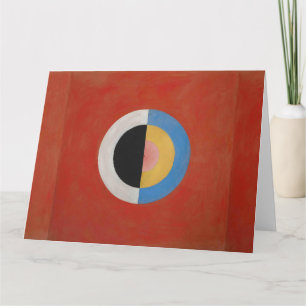 Tarjeta Hilma Af Klint, El Cisne No. 17, Arte Resumen
