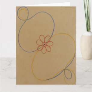 Tarjeta Hilma Af Klint, Estrella De Siete Puntos No5, Resu