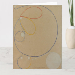 Tarjeta Hilma Af Klint, Estrella De Siete Puntos No7, Resu