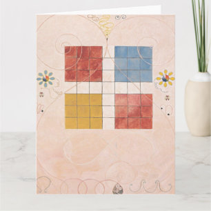 Tarjeta Hilma Af Klint, La Diez Mayor No10, Resumen De Art