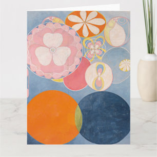Tarjeta Hilma Af Klint, La Diez Mayor No2, Arte Resumen