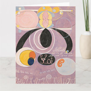 Tarjeta Hilma Af Klint, La Diez Mayor No6, Arte Resumen
