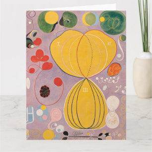 Tarjeta Hilma Af Klint, La Diez Mayor No7, Resumen De Arte