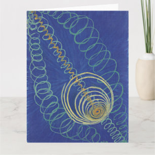 Tarjeta Hilma Af Klint, Primordial Chaos No16 Resumen Arte