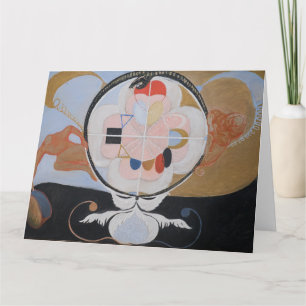 Tarjeta Hilma Af Klint, The Evolution No.13, Resumen de Ar