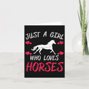 Tarjeta Hípica jinete de caballos Chicas