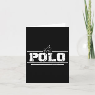 Tarjeta Hípica Occidental Regalos De Polo Práctica Caballo