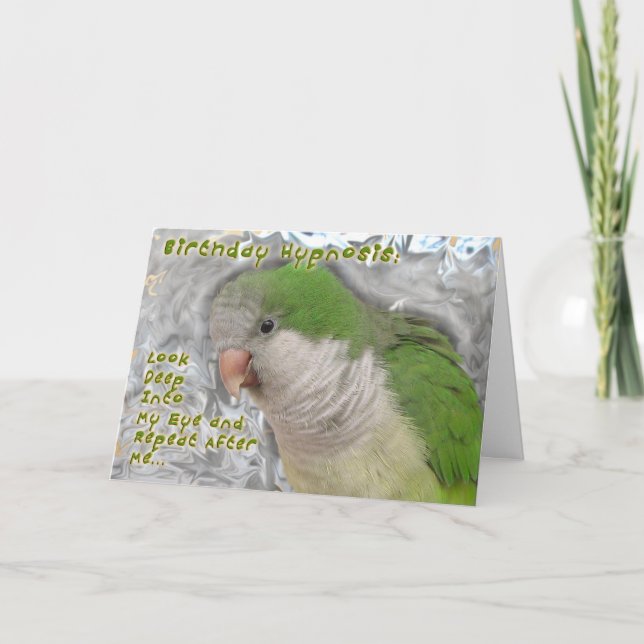 Tarjeta Hipnosis del cumpleaños (Anverso)