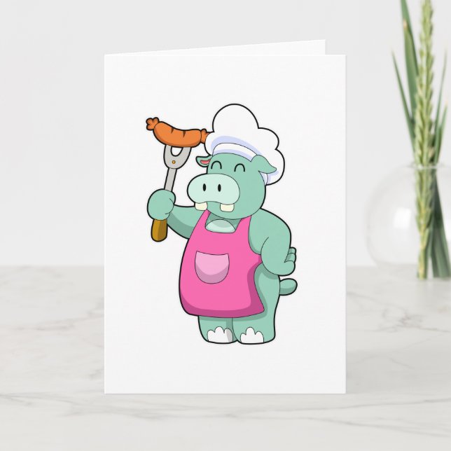 Tarjeta Hipo cocinado con salchicha (Anverso)