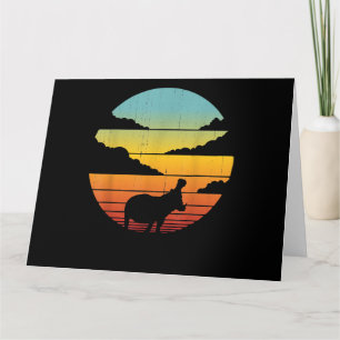 Tarjeta Hipopótamo 60s 70s Hipopótamo    Amante del Hipopó