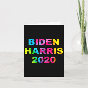 Tarjeta Hippie de vinagre de tinta para las elecciones de