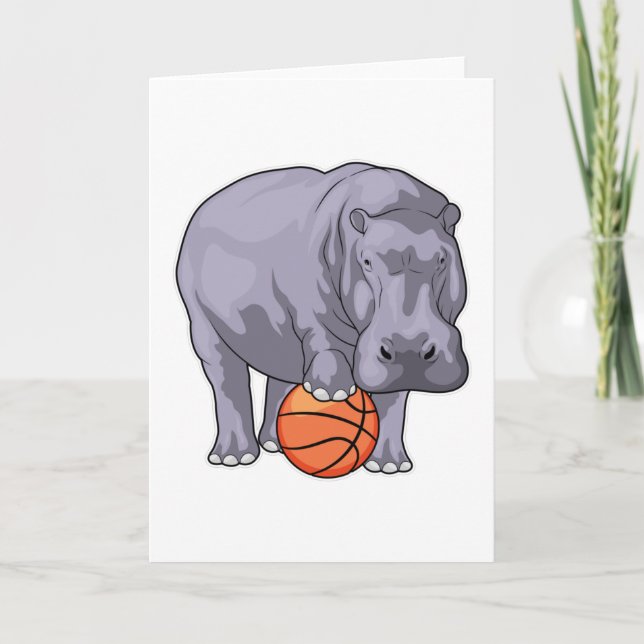 Tarjeta Hippo Baloncesto Baloncesto (Anverso)