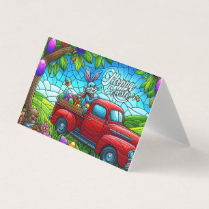 Tarjeta Hippo de Pascua Púrpura