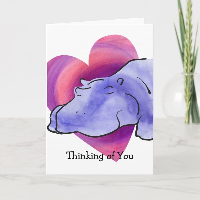 Tarjeta Hippo Romance (Anverso)